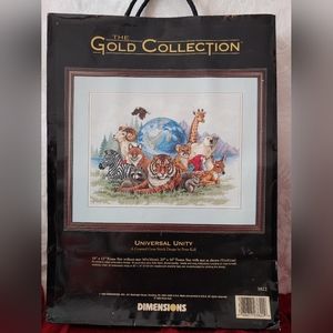 Dimensions Gold Collection Universal Unity NWT HTF cross stitch kit